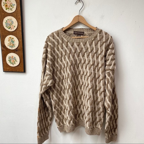Vintage Other - Vintage Thick Woven Knit Sweater